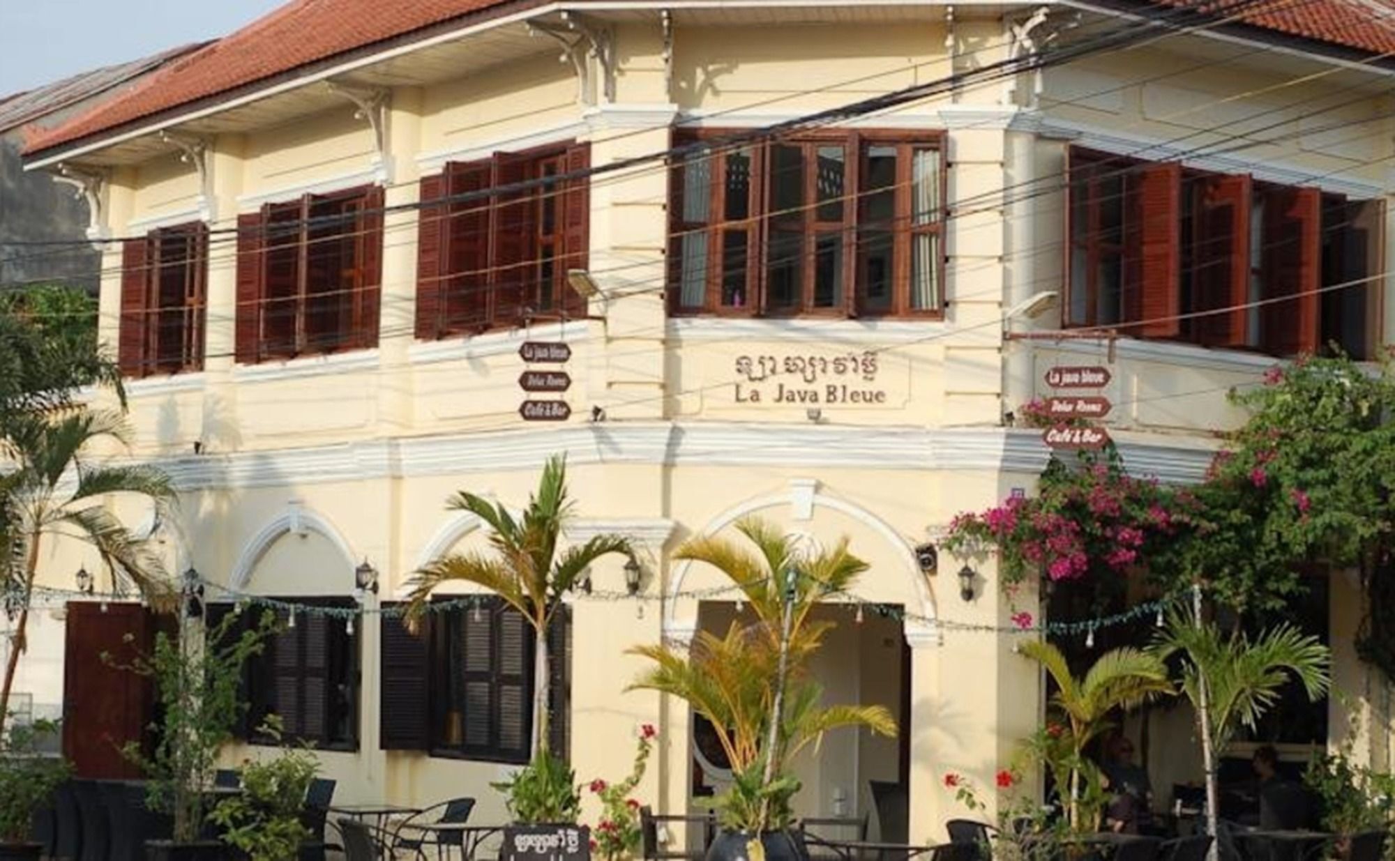 Hotel La Java Bleue Kampot Exterior photo